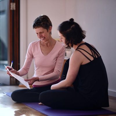 Yoga Therapist Caroline Giles